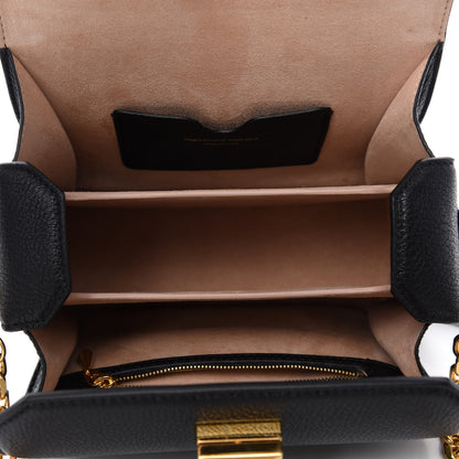Alexander McQueen Fine Grain Goatskin Box Shoulder Bag 19 Black 5 of 13