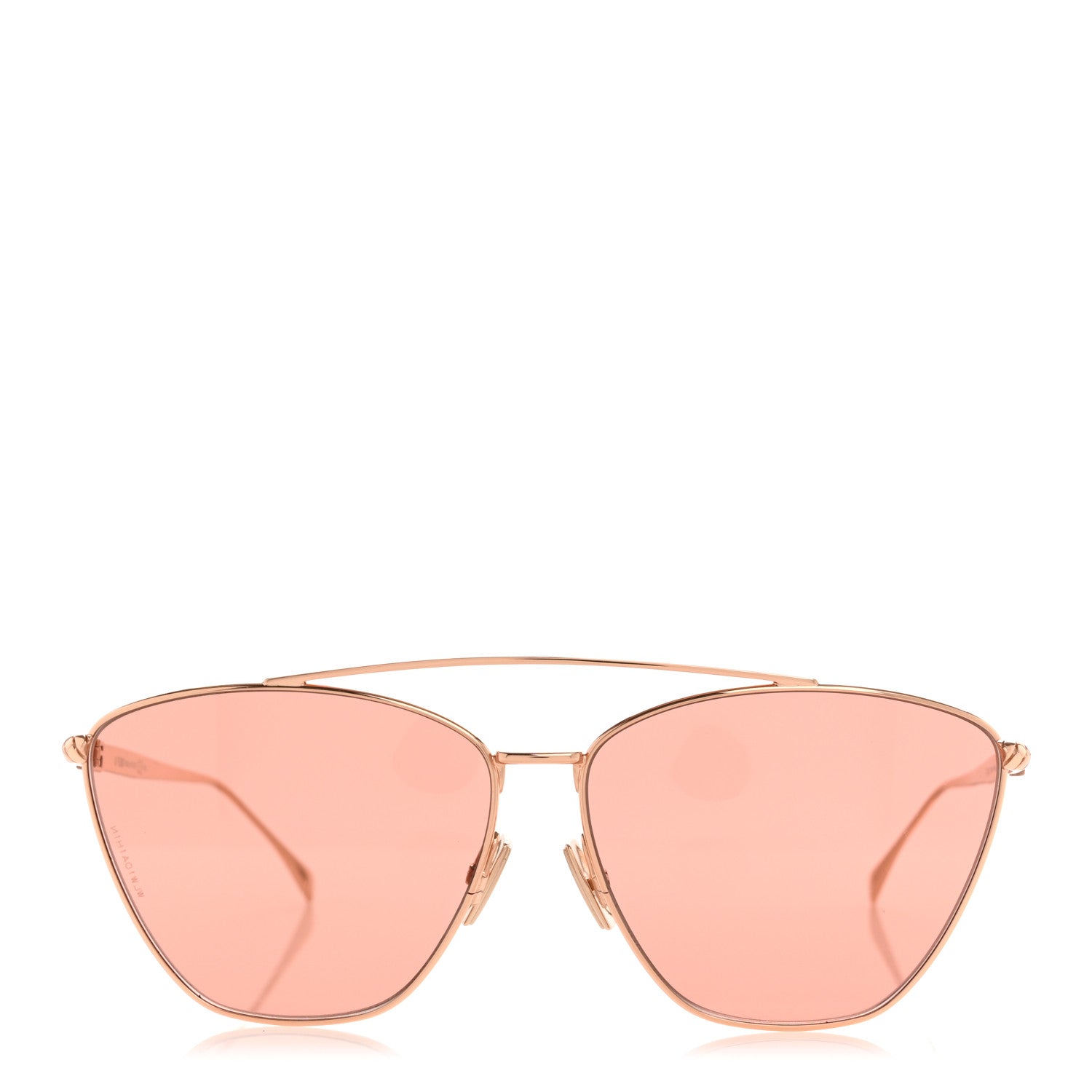 Fendi Metal Sunglasses FF 0438/S Rose Gold 1739028 – FASHIONPHILE