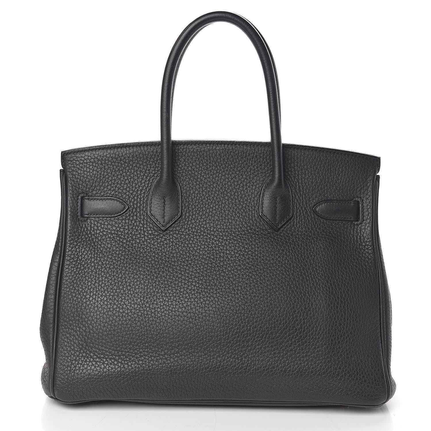Hermes Taurillon Clemence Birkin 30 Plomb 4 of 32