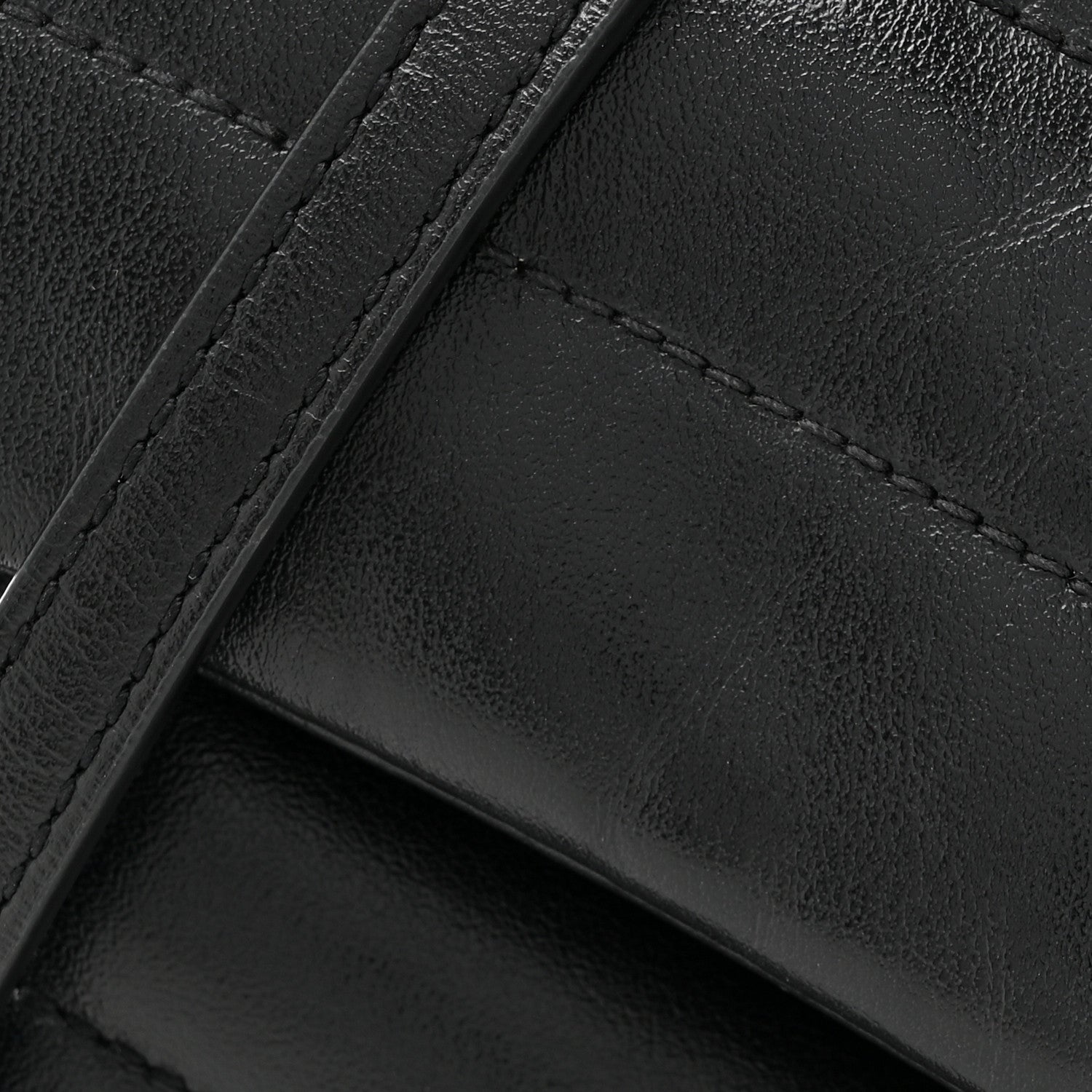 Saint Laurent Calfskin Y Quilted Monogram Toy Loulou Crossbody Bag Black 9 of 17