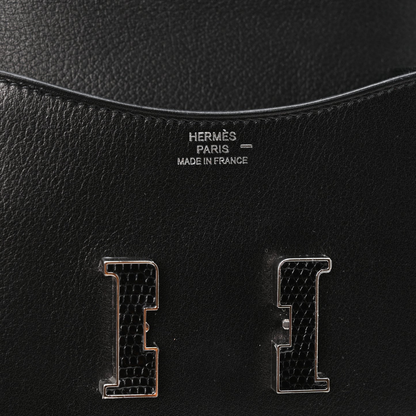 Evergrain Lizard Constance Slim Wallet Black