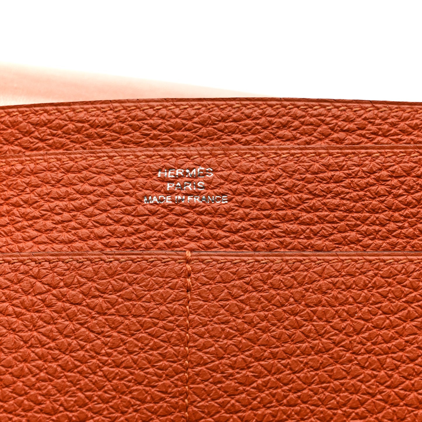 Togo Dogon Duo Wallet Orange