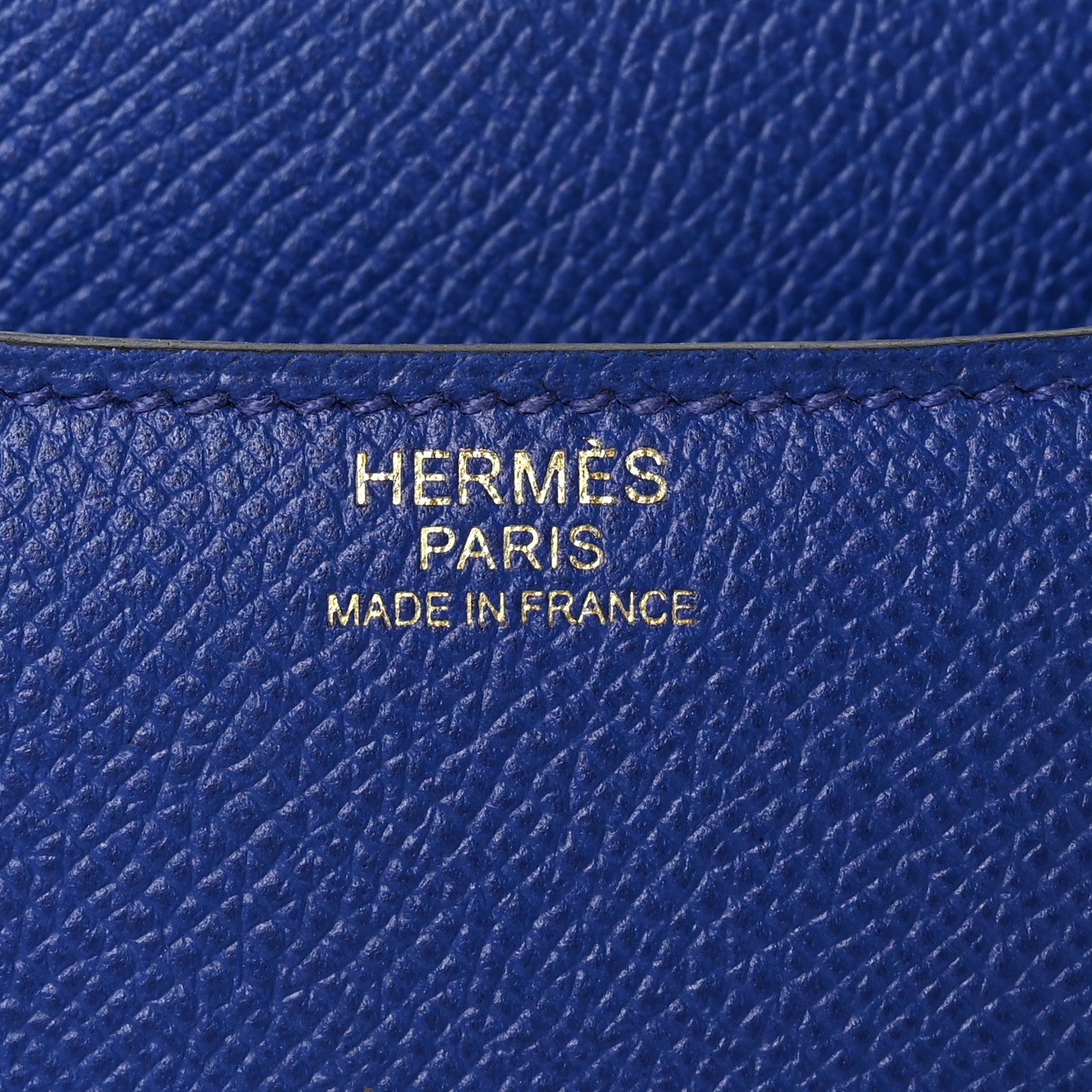 Hermes Epsom Constance 24 Bleu Electrique 7 of 11