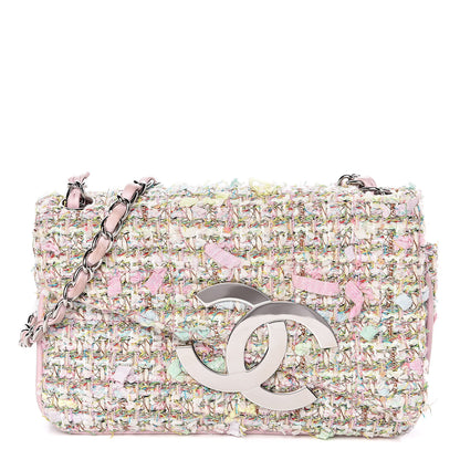 Chanel Tweed CC Flap Multicolor 1 of 11
