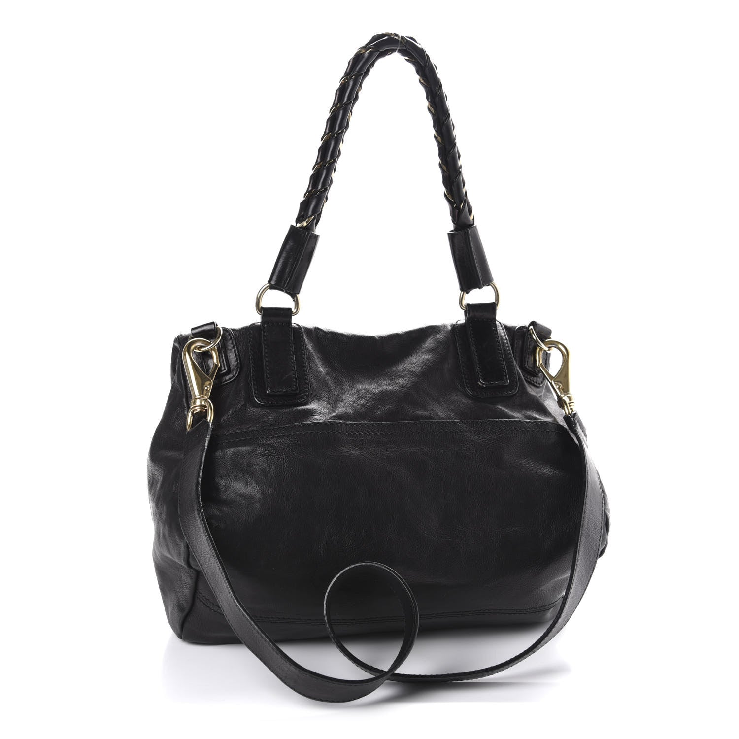 Givenchy Calfskin Medium Braided Pandora Black 4 of 11