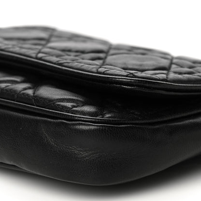 Christian Dior Lambskin Cannage Lady Dior Pochette Black 6 of 15