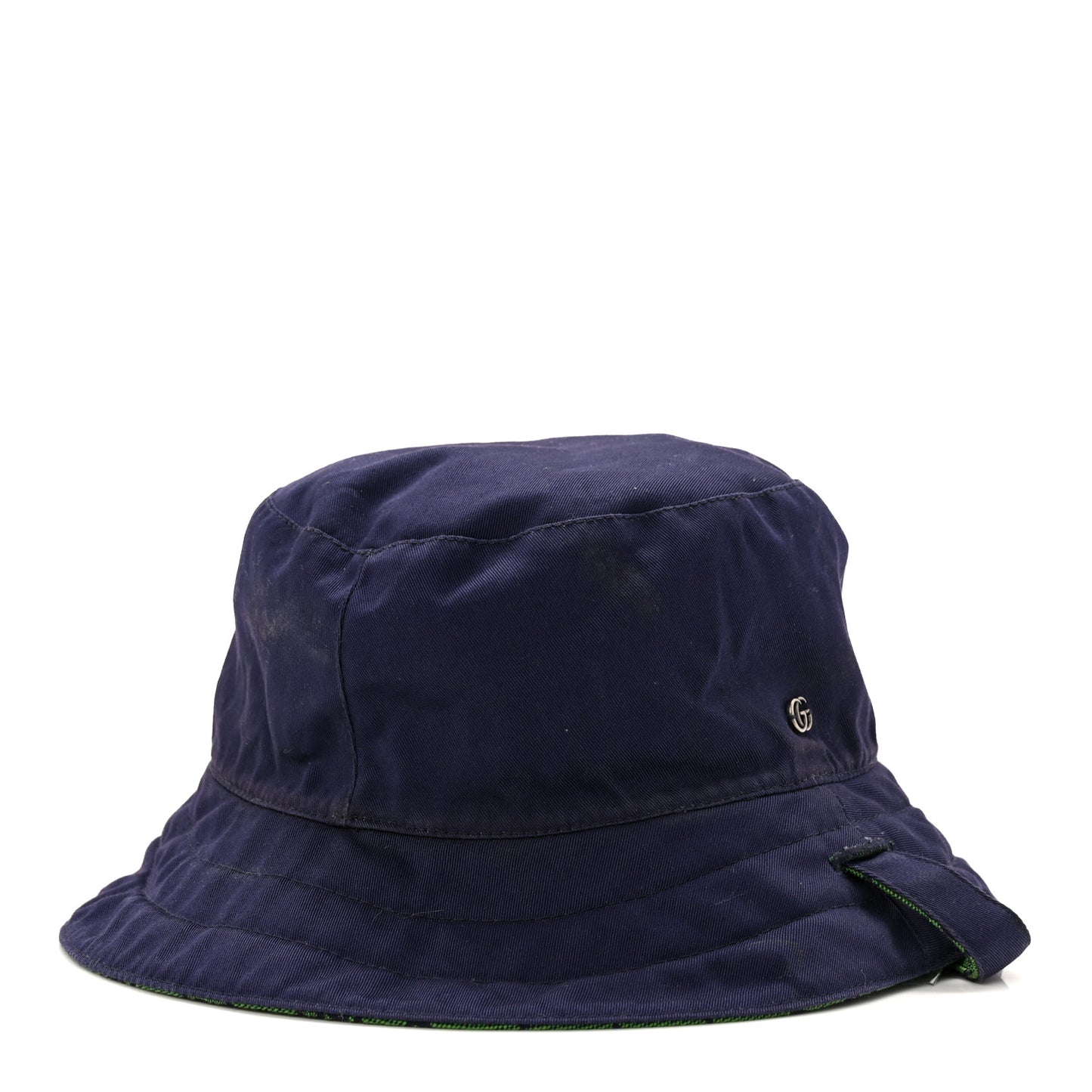 Monogram Multicolor Reversible Self-Tie Bucket Hat S Green Blue