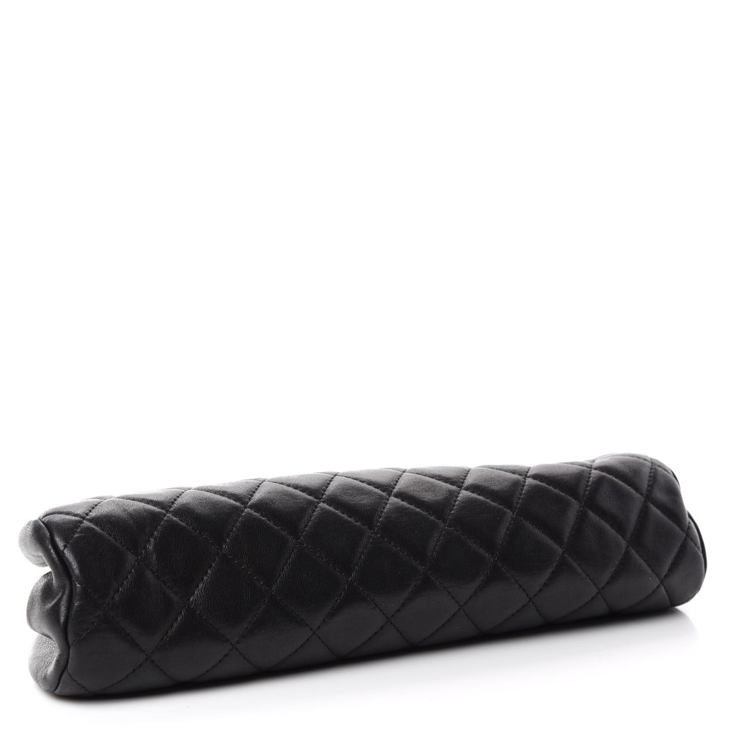 Lambskin Quilted Timeless Clutch Black