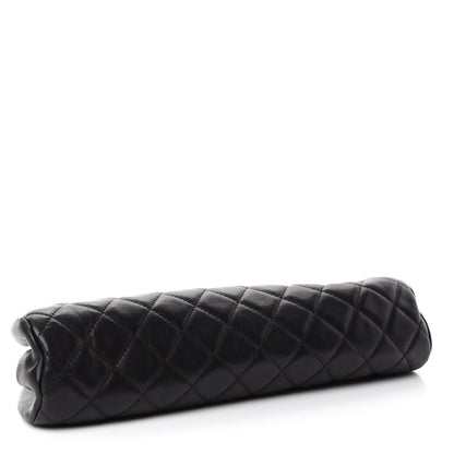 Chanel Lambskin Quilted Timeless Clutch Black 4 of 8