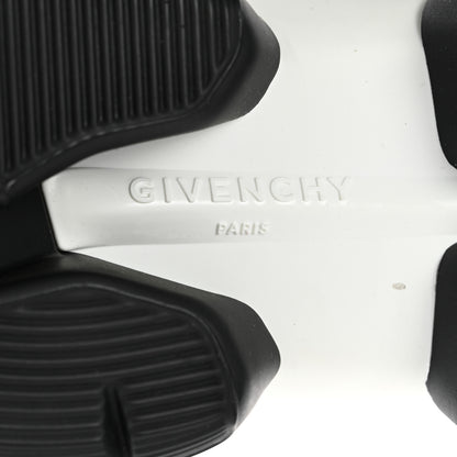 Givenchy Calfskin Neoprene Jaw Low Sneakers 37 Black 8 of 8