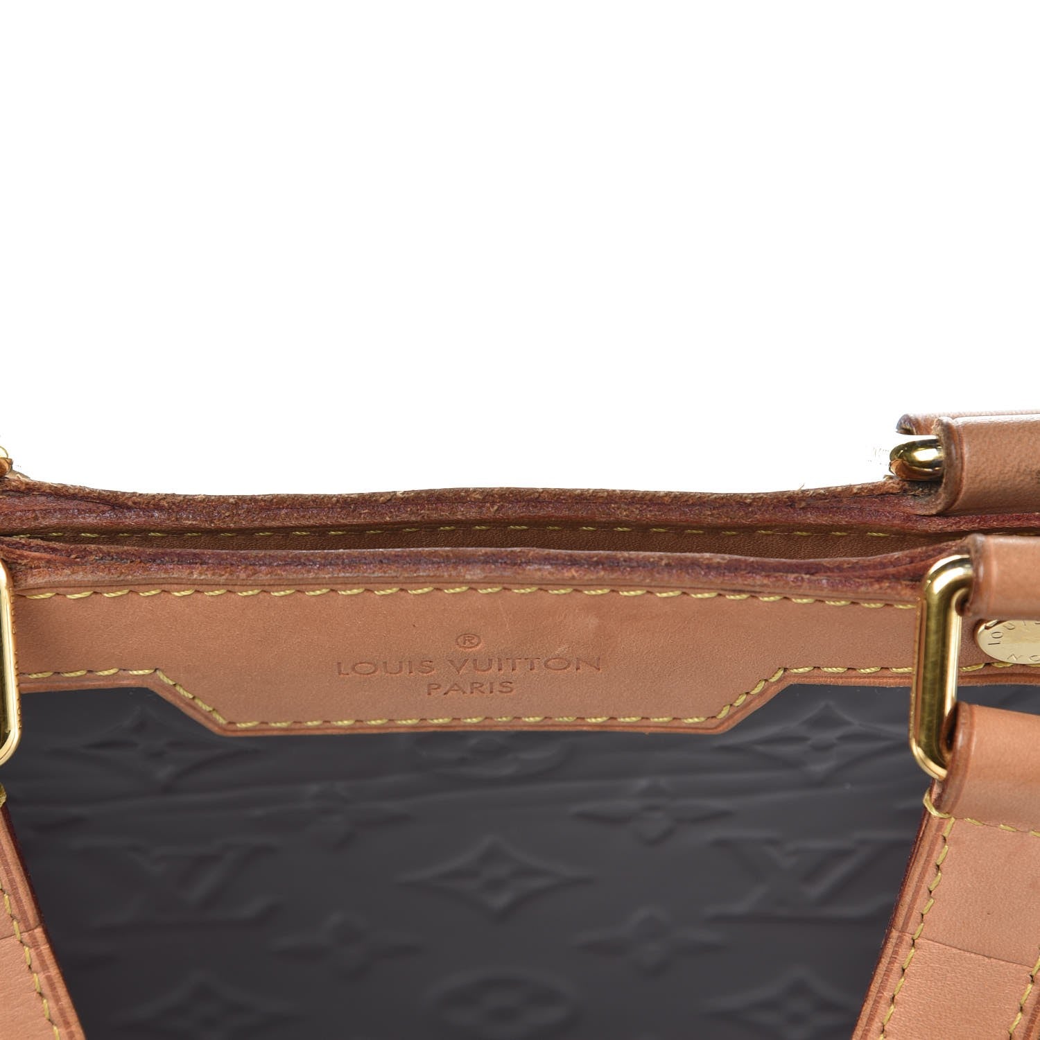 Louis Vuitton Vernis Brea GM Amarante 7 of 11