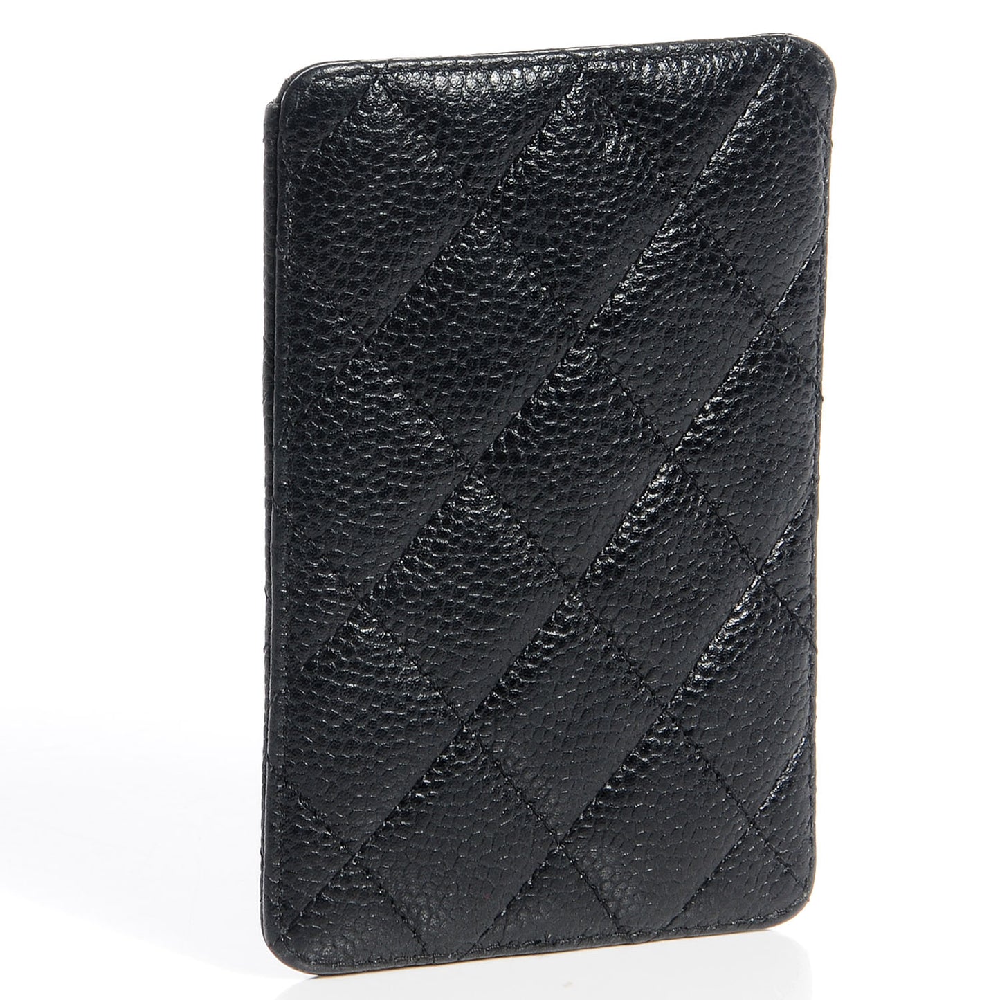 Caviar Quilted iPhone 4 4S 5 5C 5S Case Black