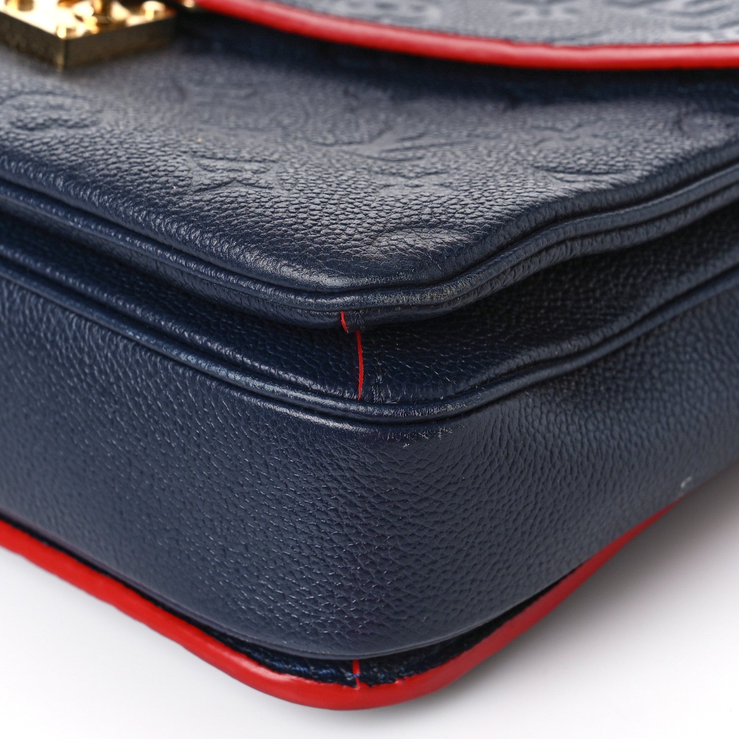 Louis Vuitton Empreinte Pochette Metis Marine Rouge 8 of 14