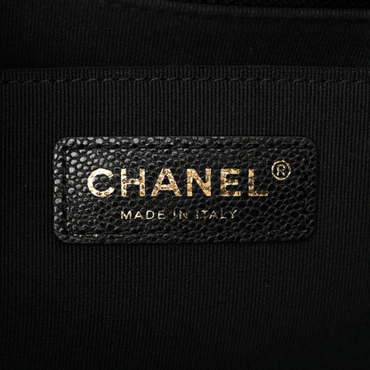 Chanel Caviar Quilted XXL Travel Flap Bag Black 6 of 11