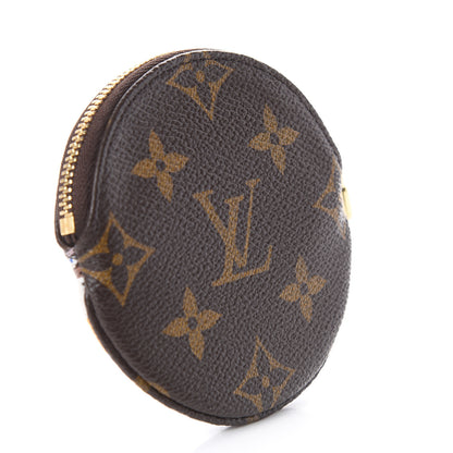 Louis Vuitton Monogram 2016 Christmas Animation Round Coin Purse Rouge 2 of 5