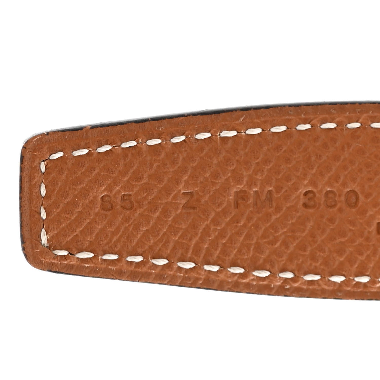 Hermes Swift Epsom 24mm Mini Constance H Belt 85 34 Black Gold 6 of 9