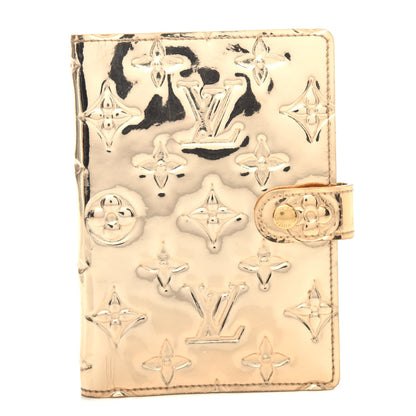 Louis Vuitton Monogram Miroir Small Ring Agenda Gold 1 of 7