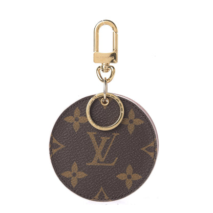 Louis Vuitton Monogram LV Mirror Bag Charm Key Holder Rose Ballerine 1 of 4