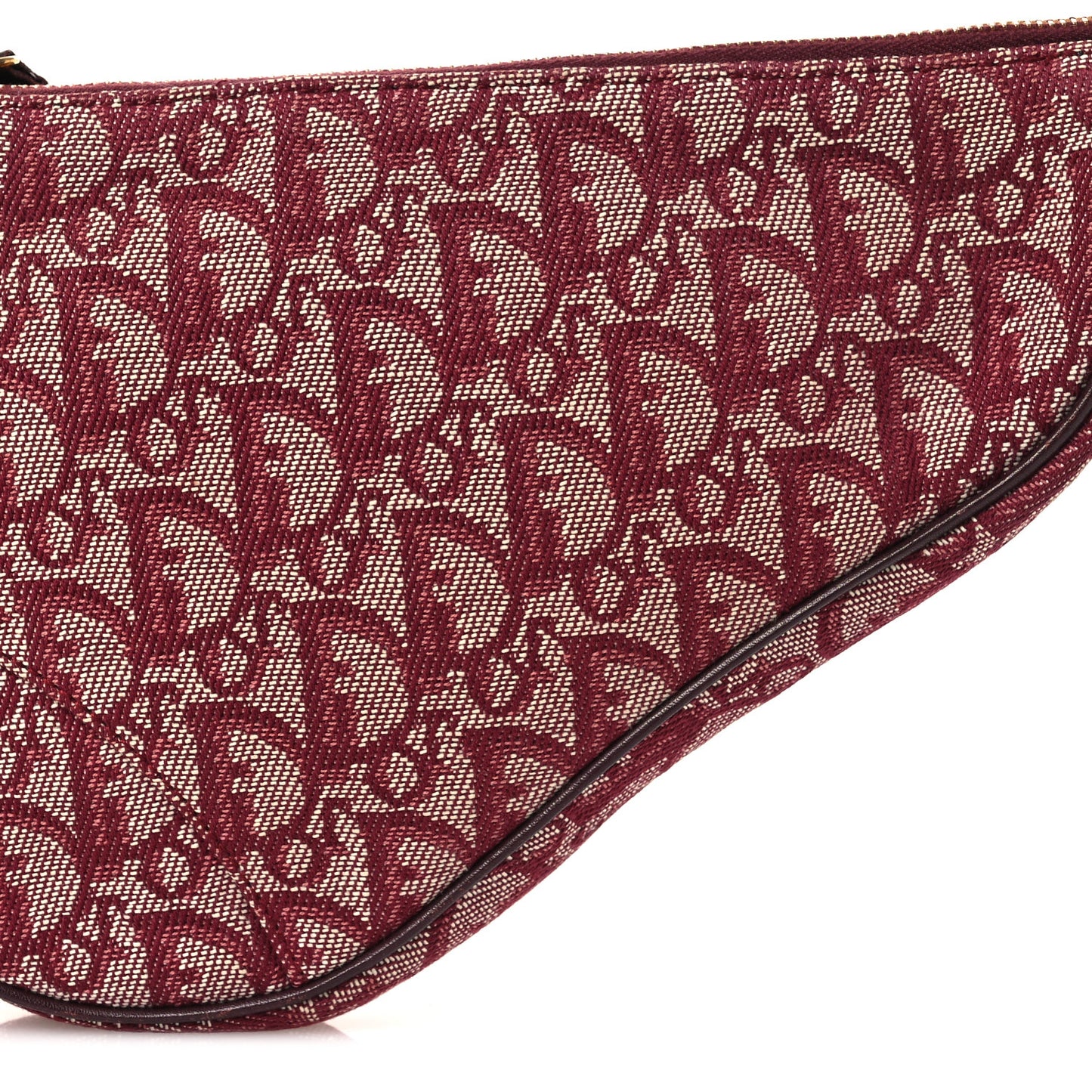 Monogram Mini Saddle Pochette Burgundy