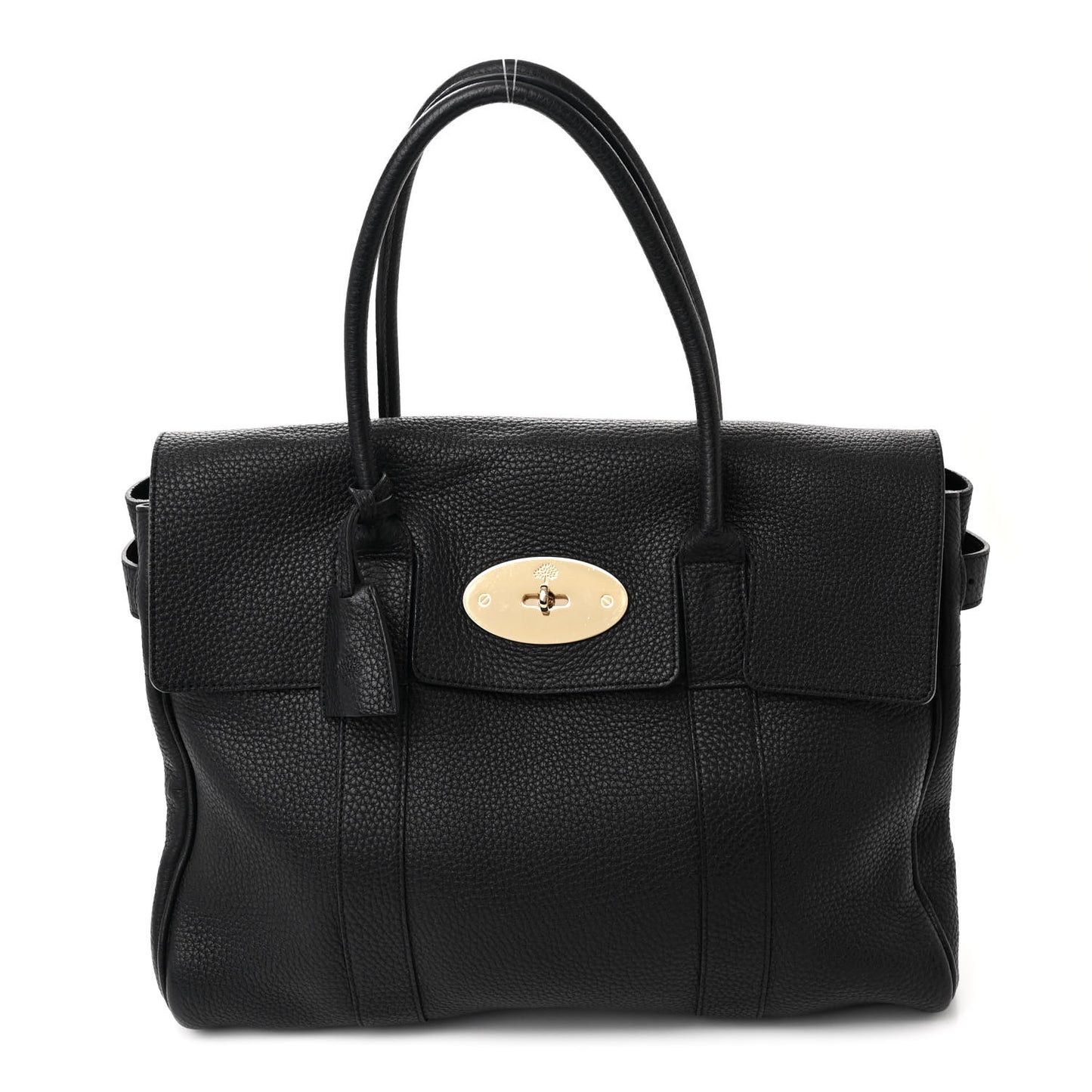 Classic Grain Calfskin Bayswater Black