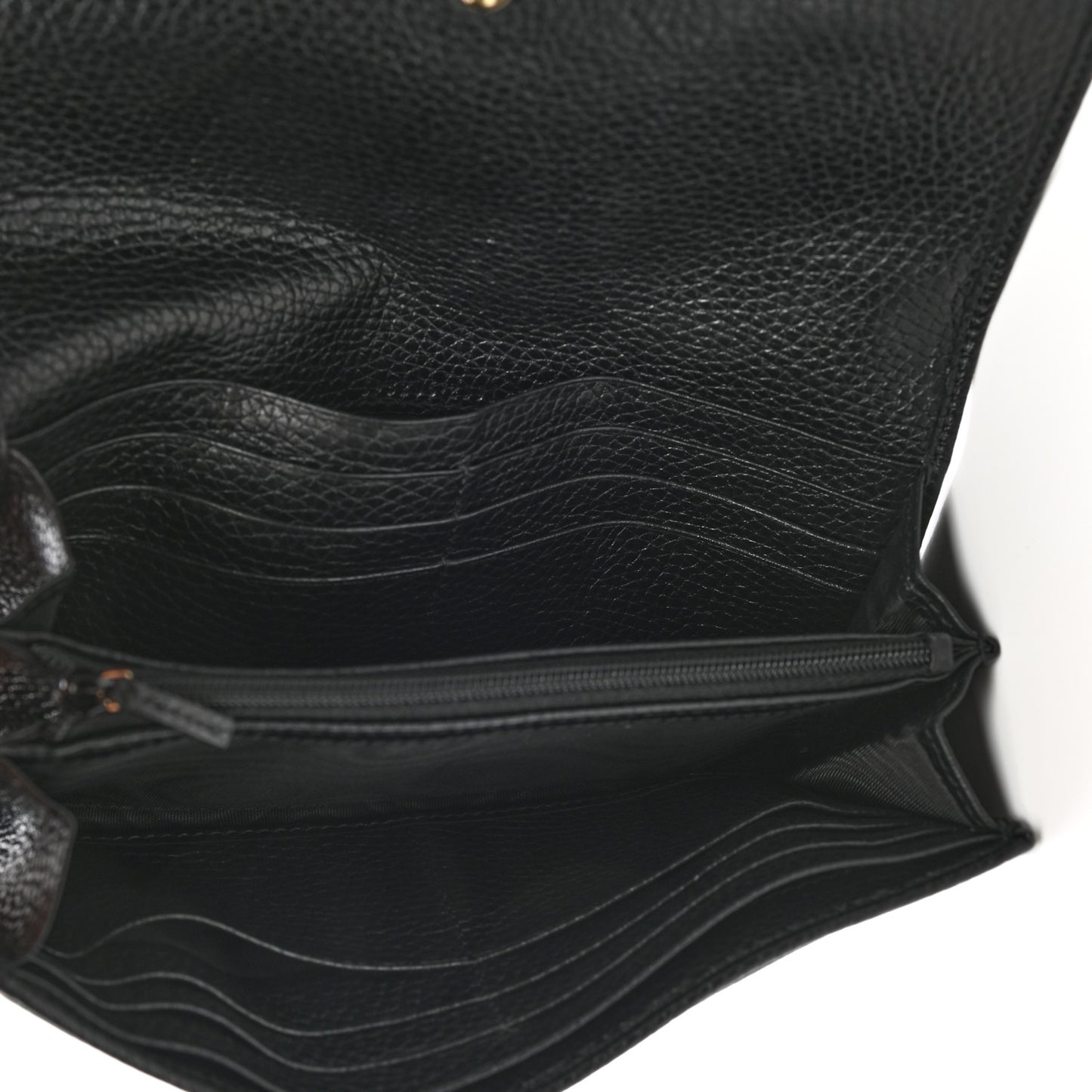 Cellarius Calfskin Soho Continental Wallet Black