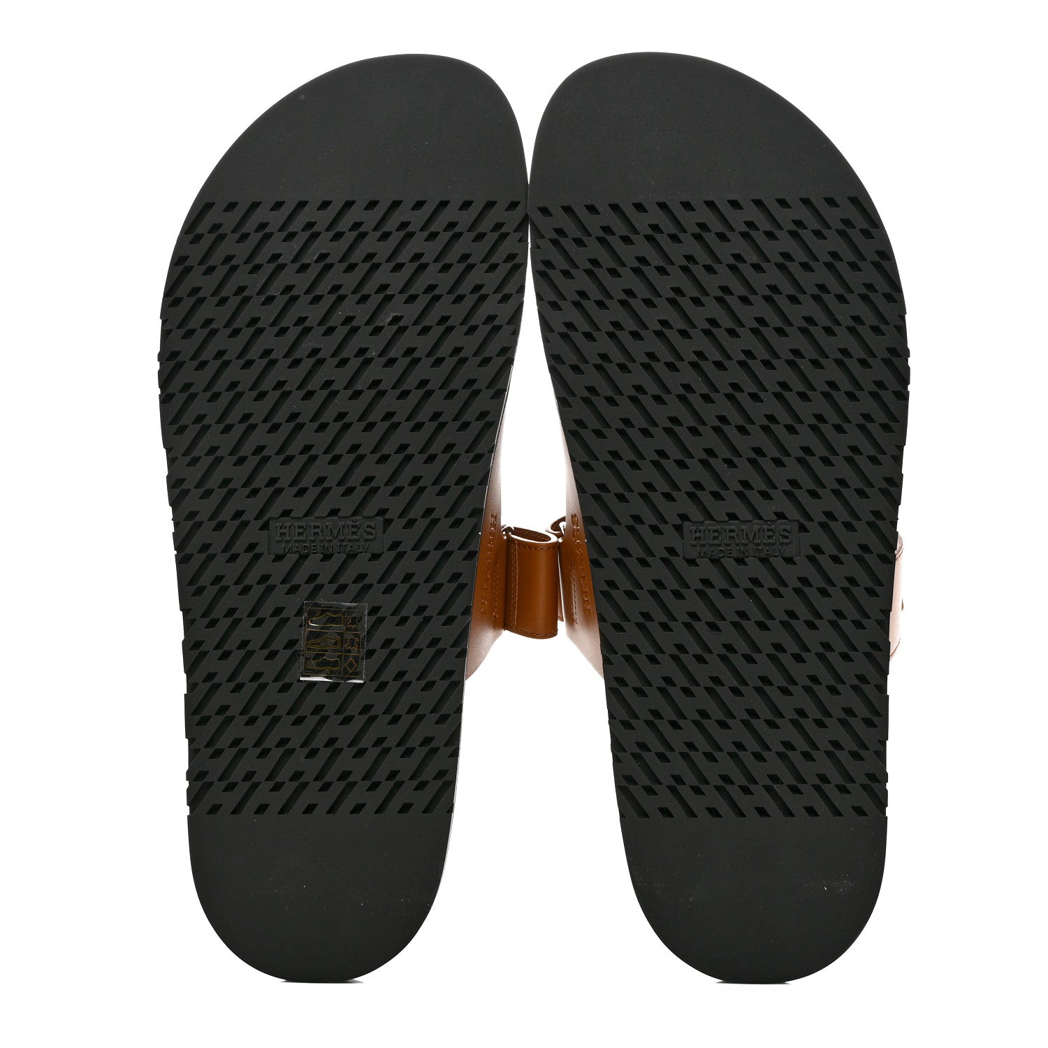 Hermes Calfskin Mens Chypre Sandals 44 Naturel 5 of 9