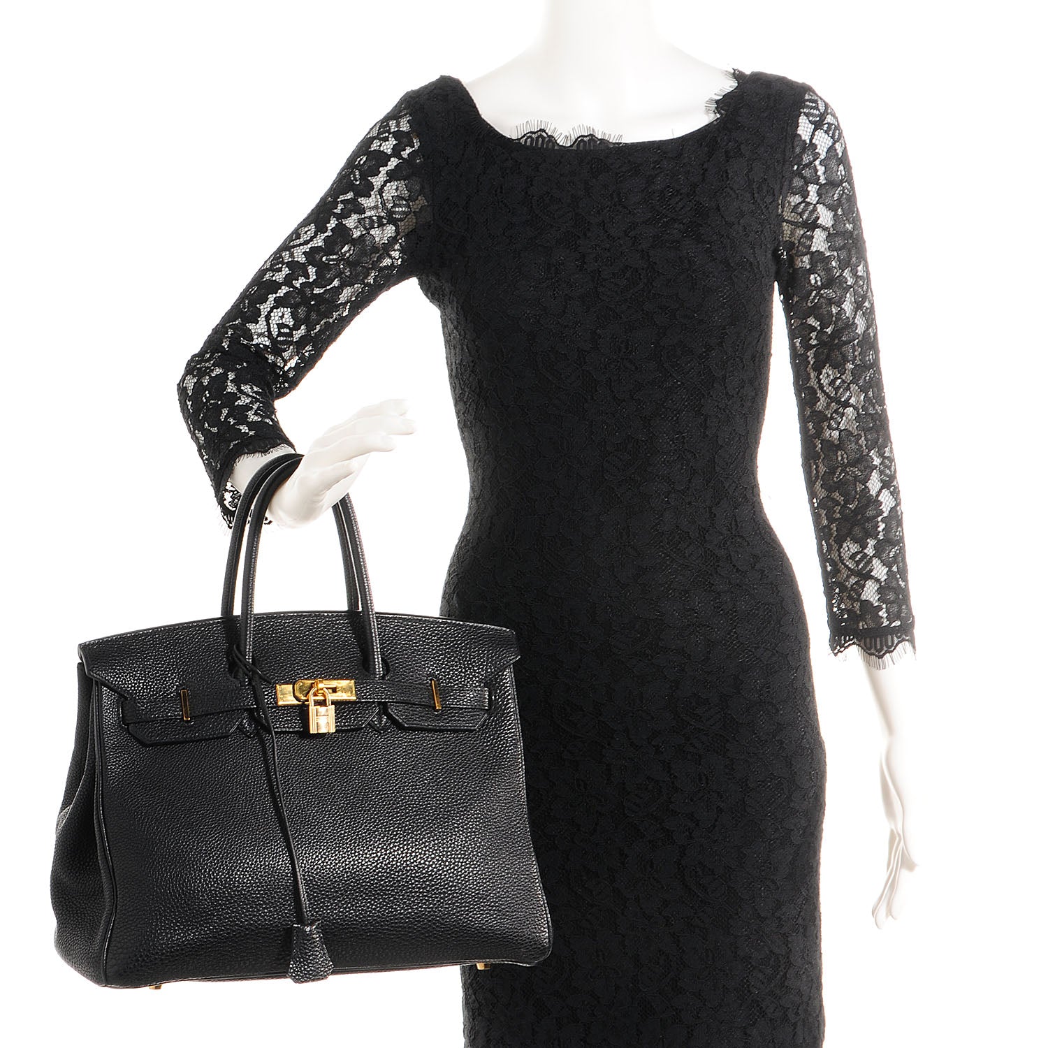 Hermes Togo Birkin 35 Black 4 of 19