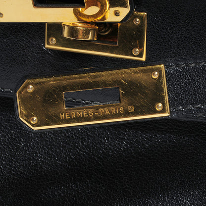 Hermes Veau Gulliver Kelly Retourne 28 Black 14 of 28