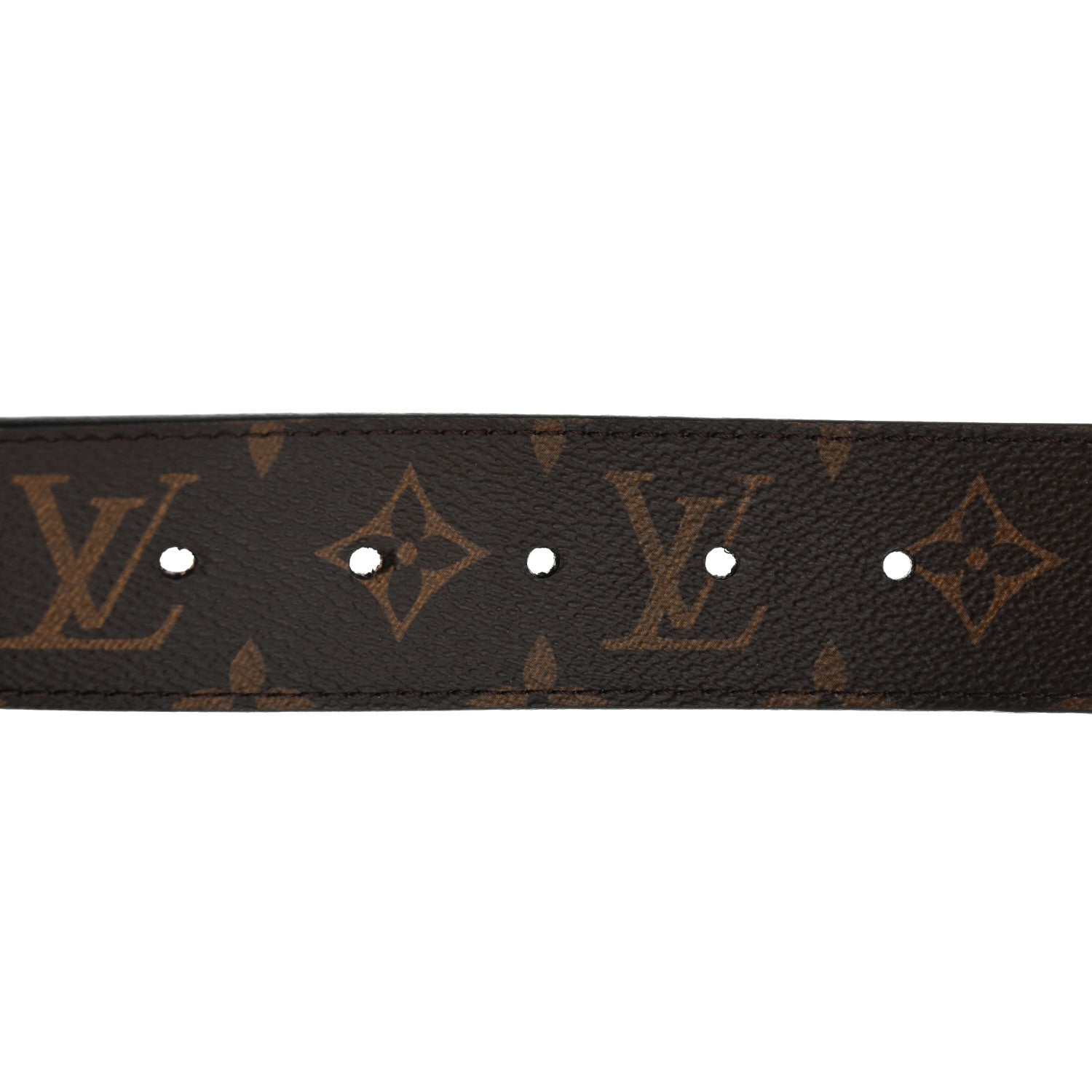 Louis Vuitton Calfskin Monogram 40mm LV Initiales Reversible Belt 95 38 Black 6 of 12