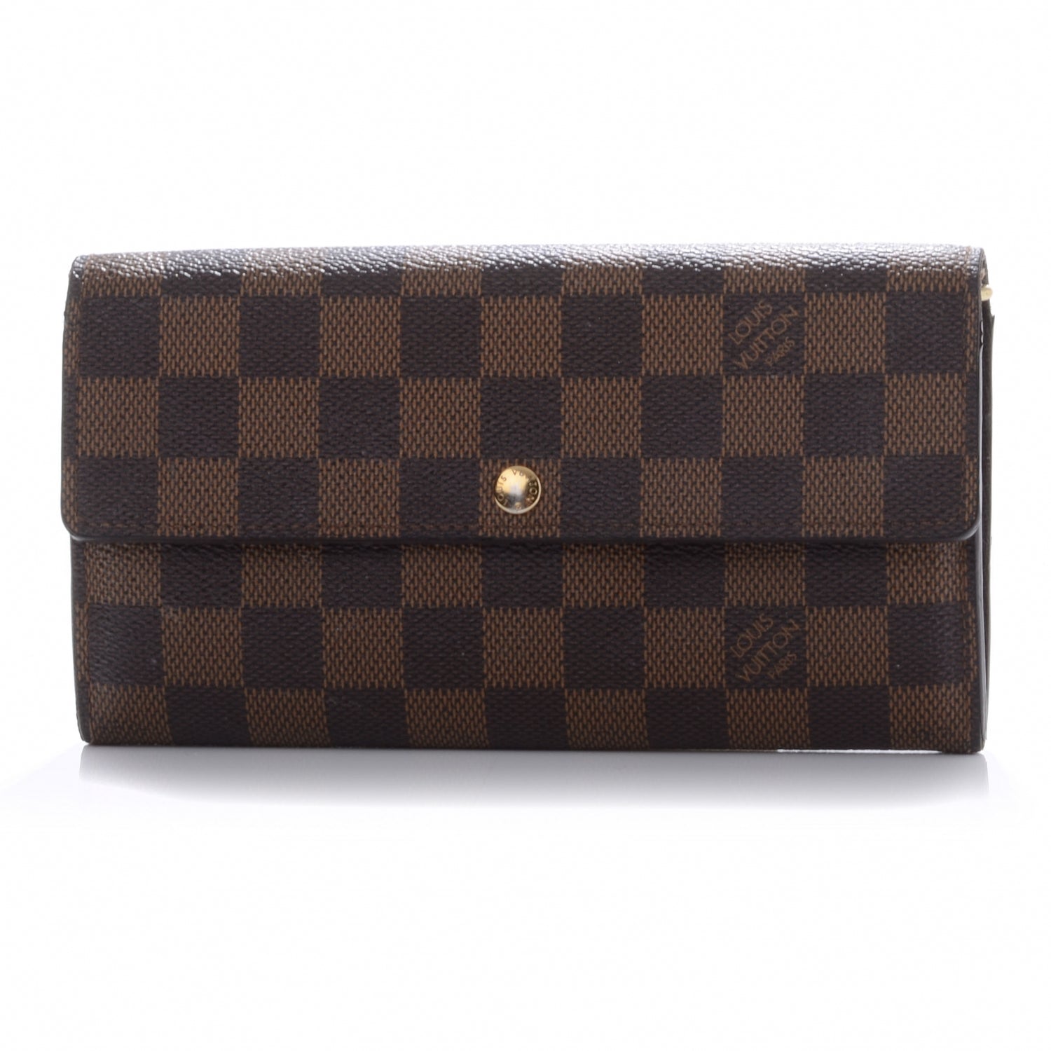 Louis Vuitton Damier Ebene Sarah Wallet 1 of 7