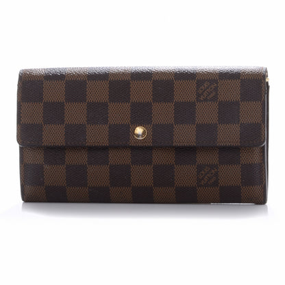 Louis Vuitton Damier Ebene Sarah Wallet 1 of 7