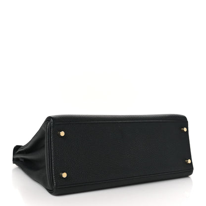 Hermes Togo Kelly Retourne 32 Black 4 of 10