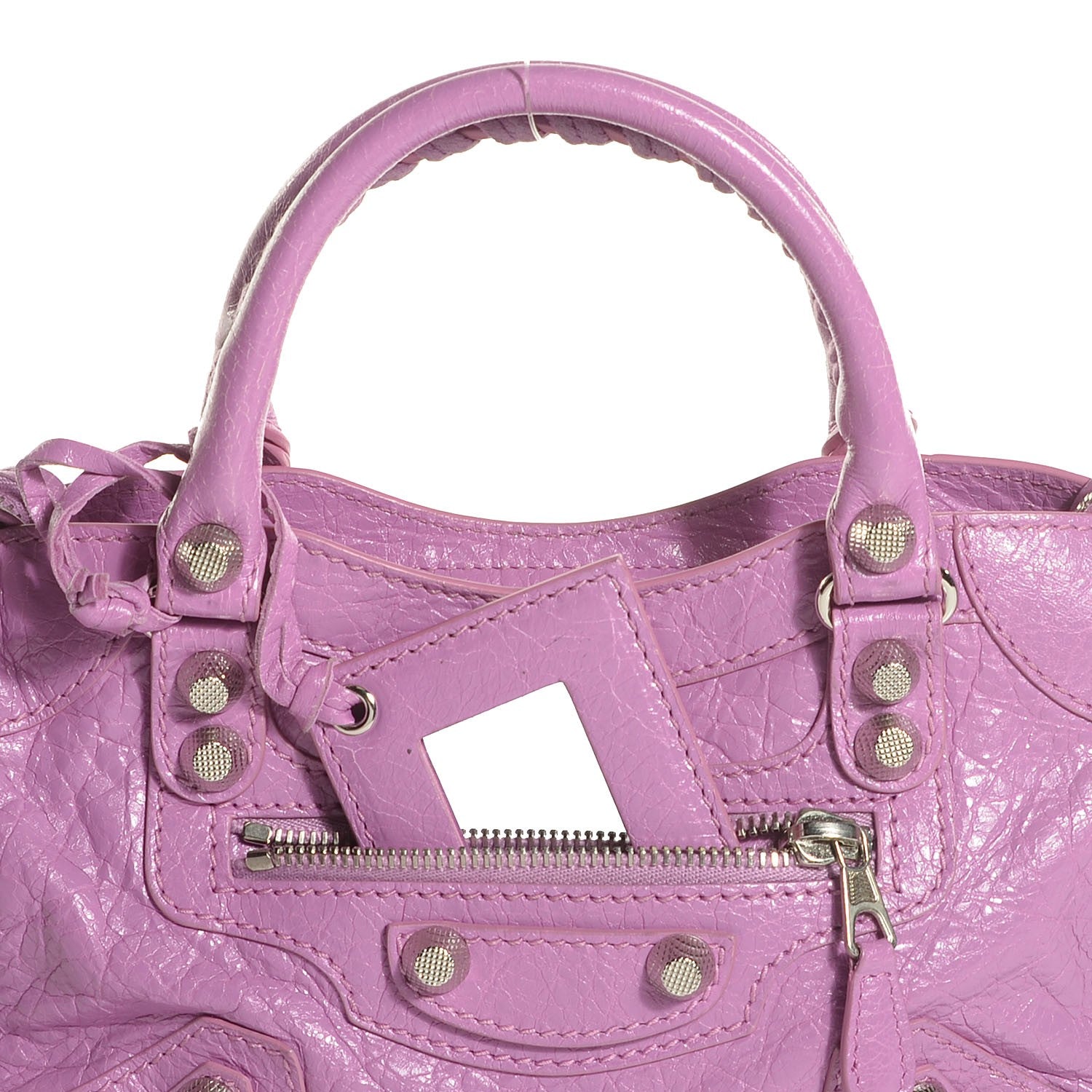 Balenciaga Agneau Giant 12 Silver Hardware Mini City Rose Berlingot 9 of 12