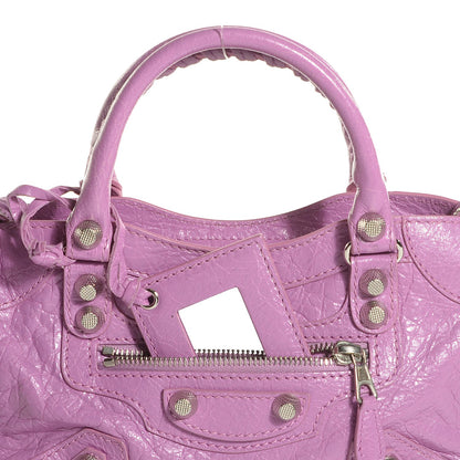 Balenciaga Agneau Giant 12 Silver Hardware Mini City Rose Berlingot 9 of 12
