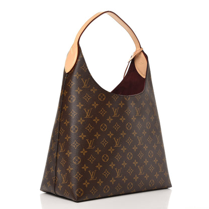 Louis Vuitton Monogram Flower Hobo Beige 3 of 9