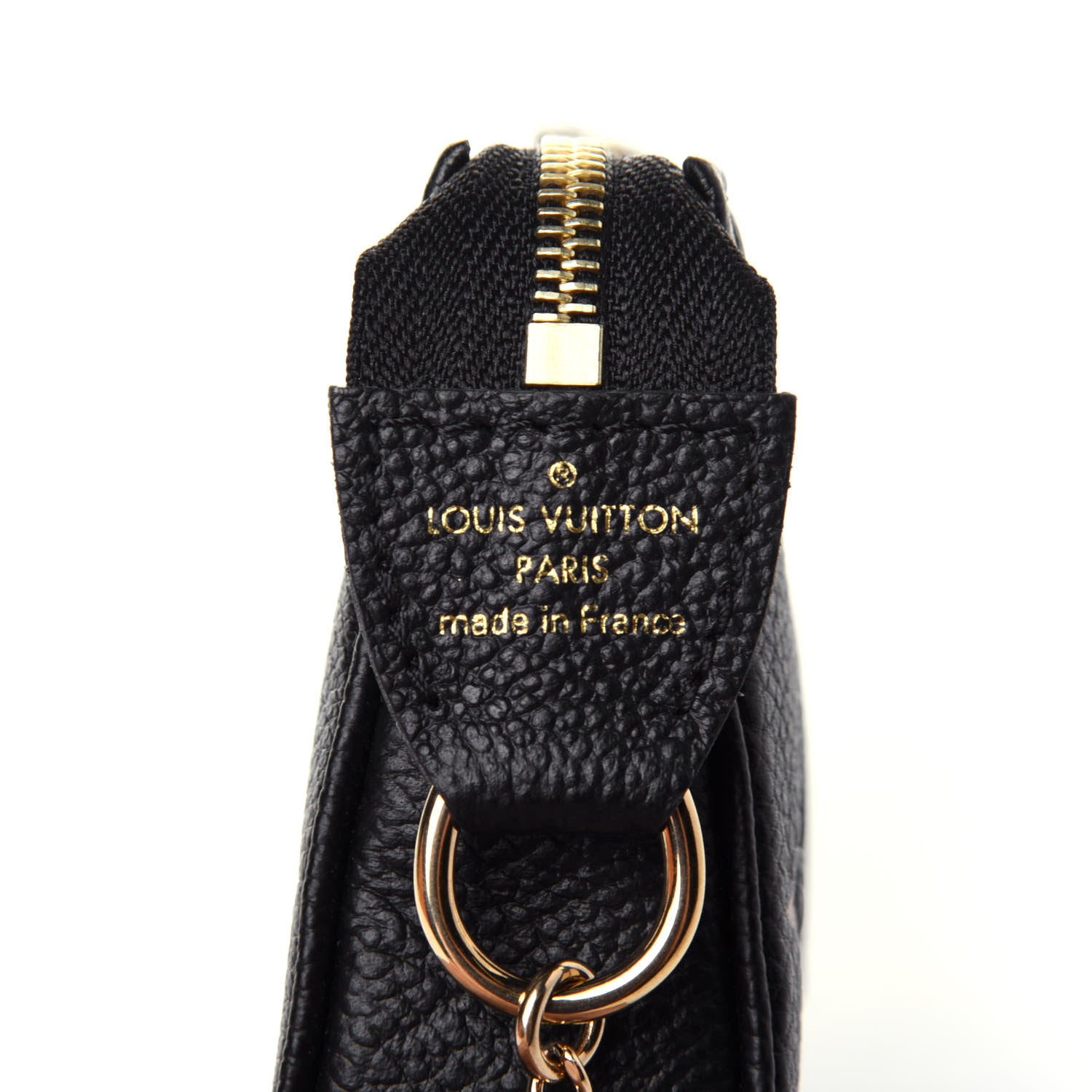 Louis Vuitton Empreinte Monogram Giant Mini Pochette Accessories Black 6 of 10