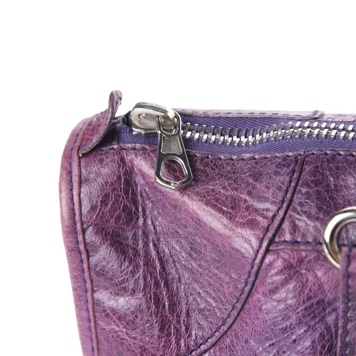 Balenciaga Agneau Giant 21 Silver Hardware Work Raisin 13 of 13