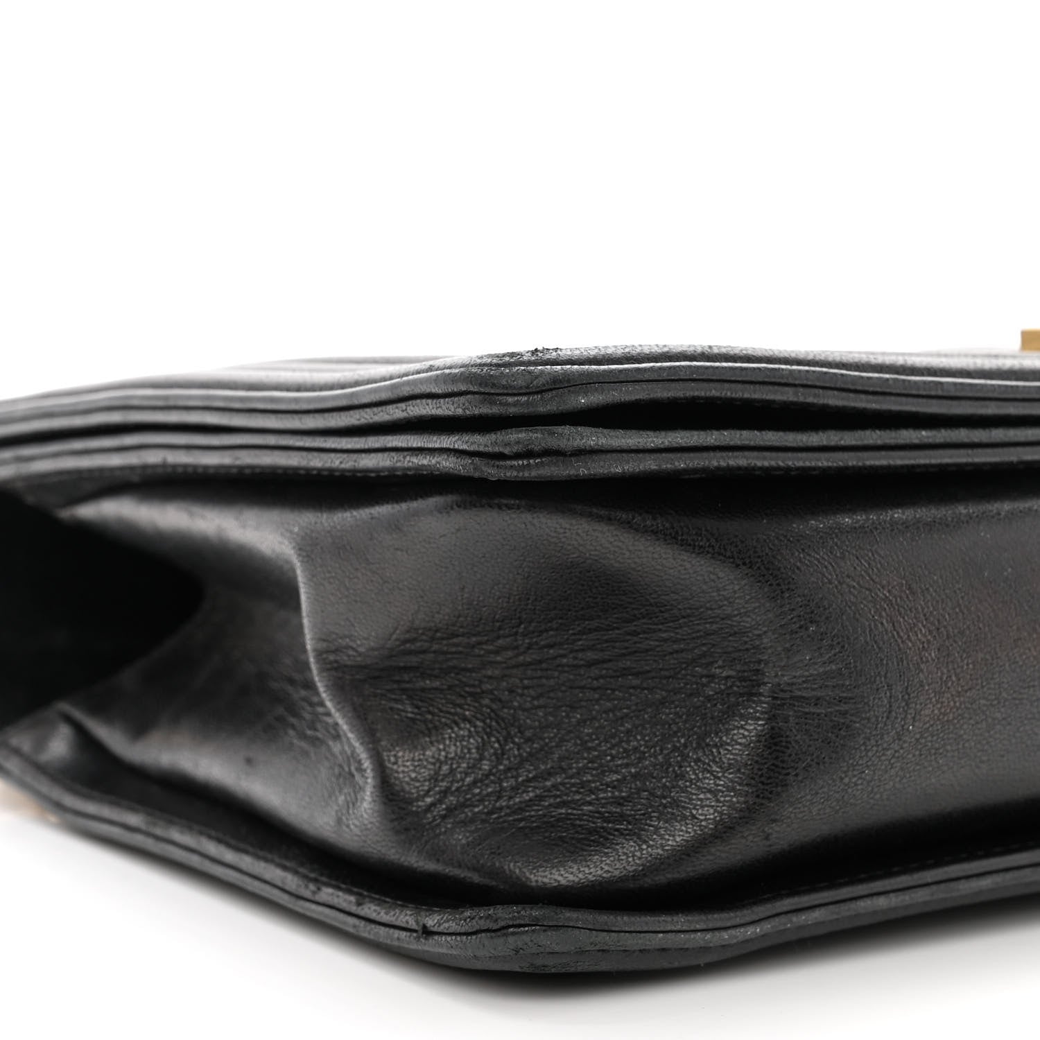 Chanel Lambskin Quilted New Medium Boy Flap Black 10 of 14