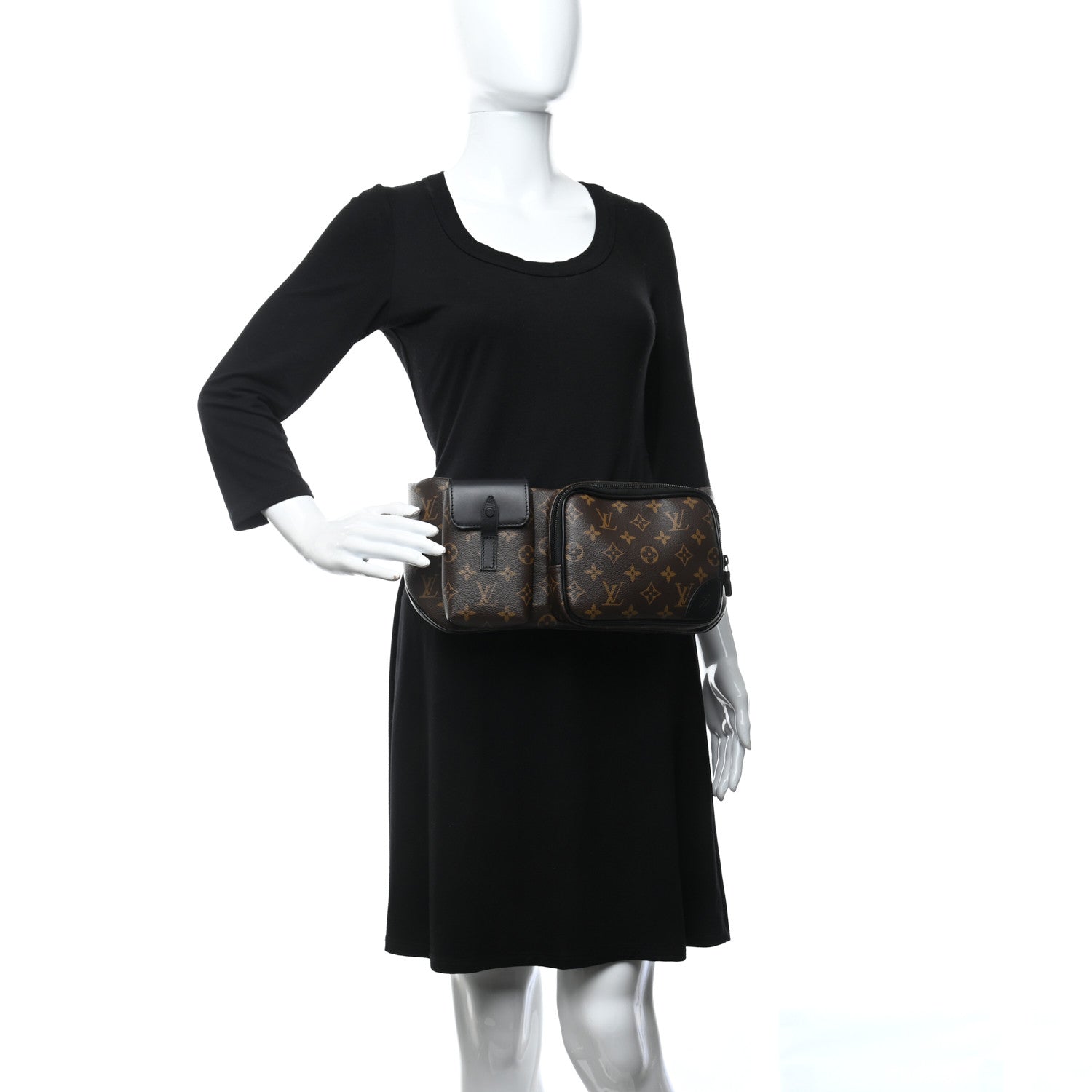 Louis Vuitton Monogram Macassar Christopher Bumbag 2 of 9