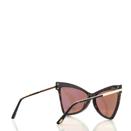 Tom Ford Acetate Tallulah TF767 Sunglasses Dark Havana 4 of 6