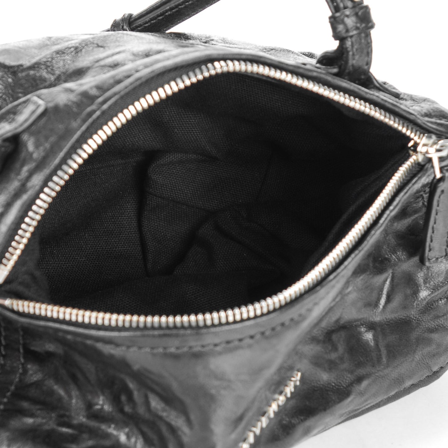 Tumbled Sheepskin Mini Pandora Black