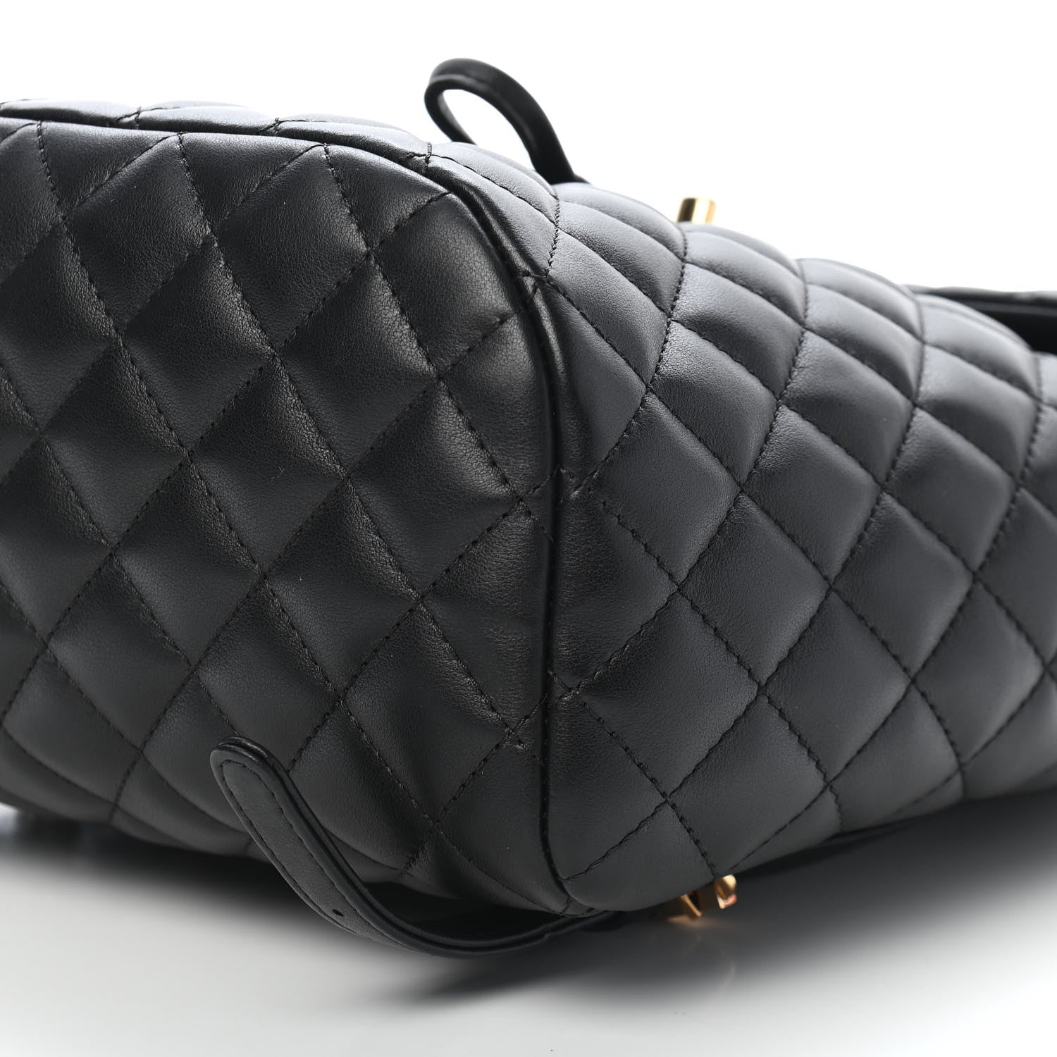 Chanel Calfskin Quilted Small Urban Spirit Backpack Black 9 of 9