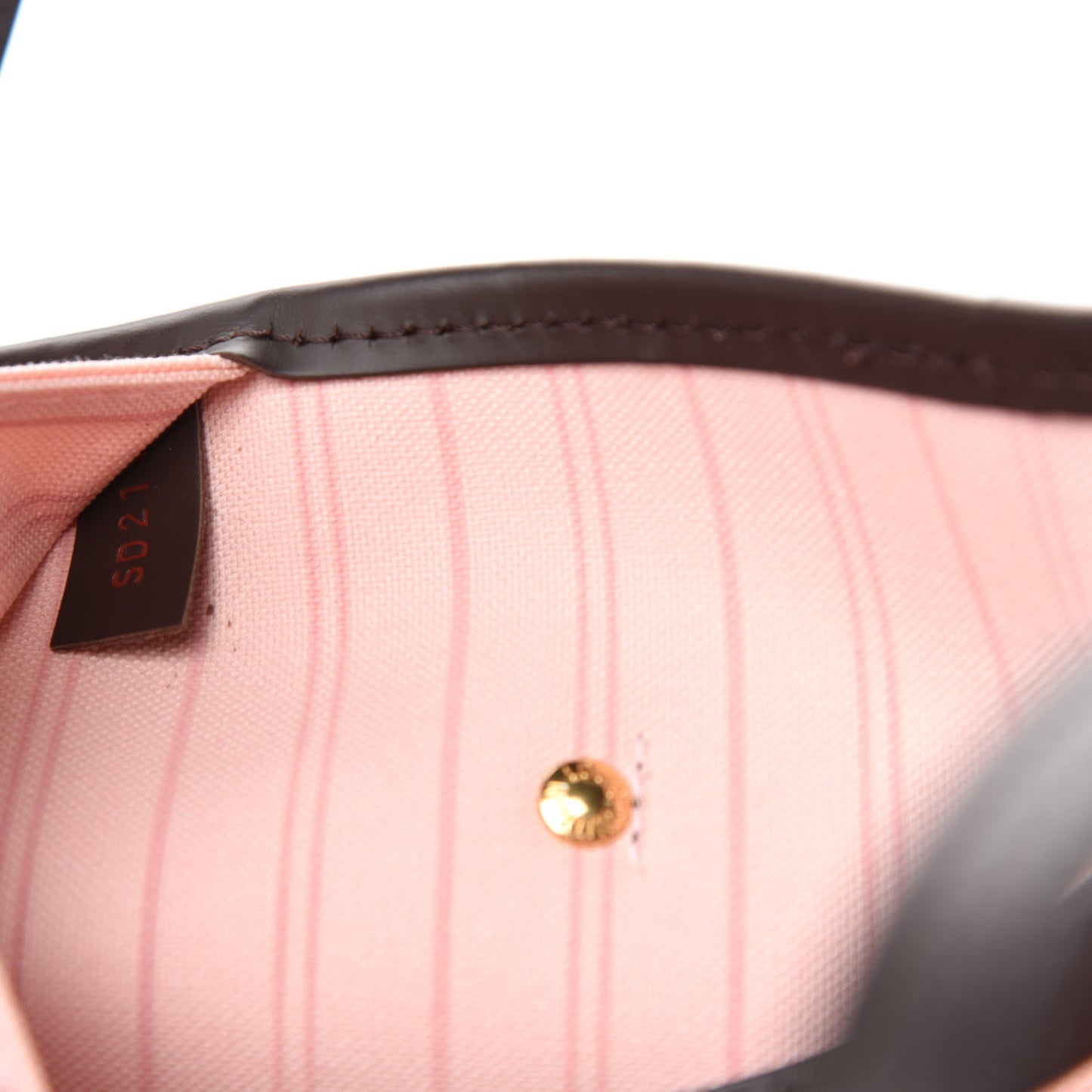 Damier Ebene Neo Neverfull MM Rose Ballerine
