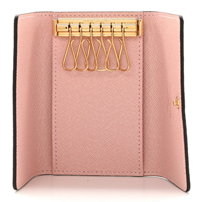 Louis Vuitton Damier Ebene Multicles 6 Key Holder Rose Ballerine 5 of 8