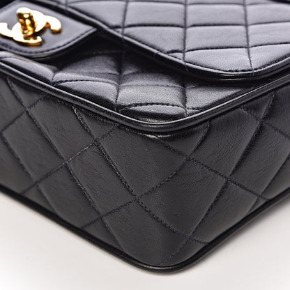 Chanel Lambskin Quilted Camera Case Black 10 of 10