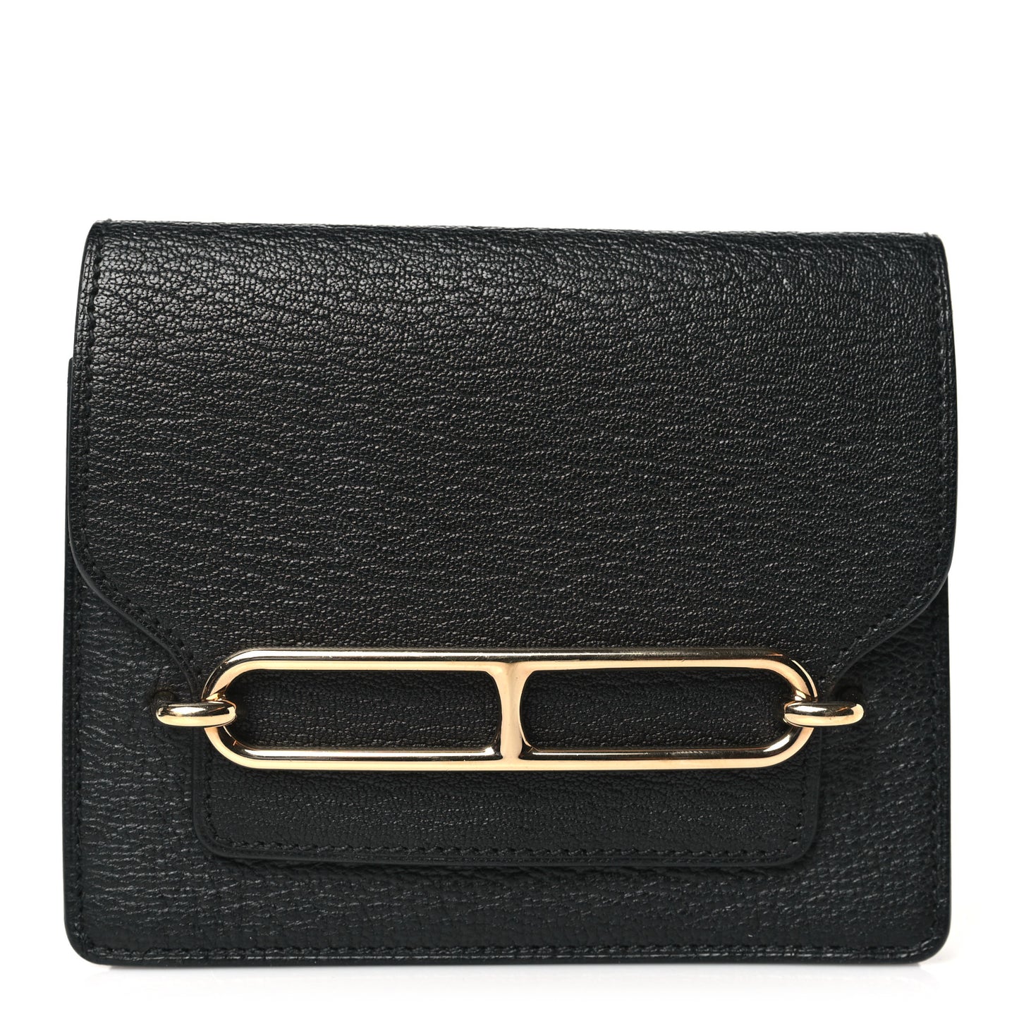 Chevre Mysore Roulis Slim Wallet Black