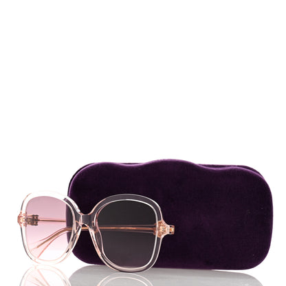 Gucci Acetate Oversized Sunglasses GG1178S Pink 8 of 8
