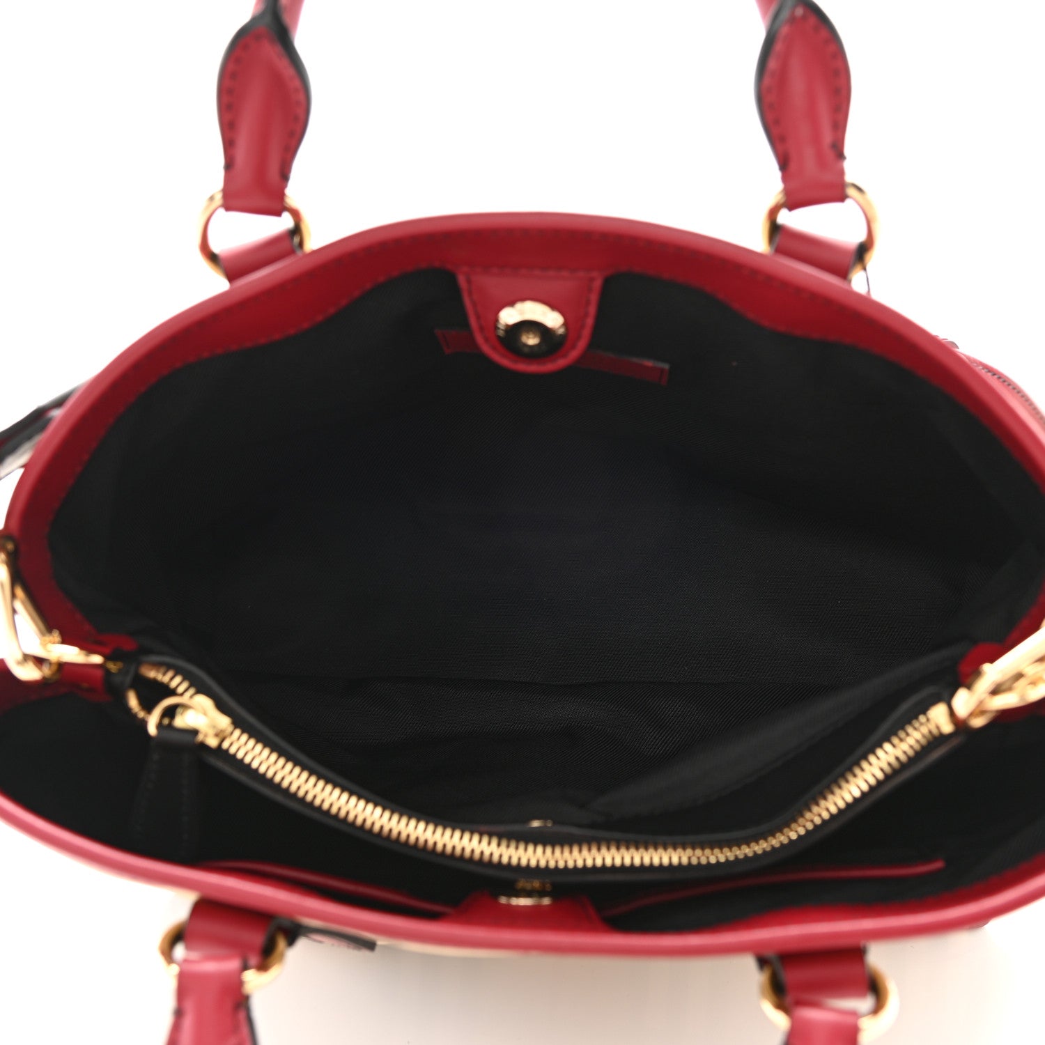 Burberry Horseferry Check Medium Ballingdon Tote Honey Parade Red 5 of 13