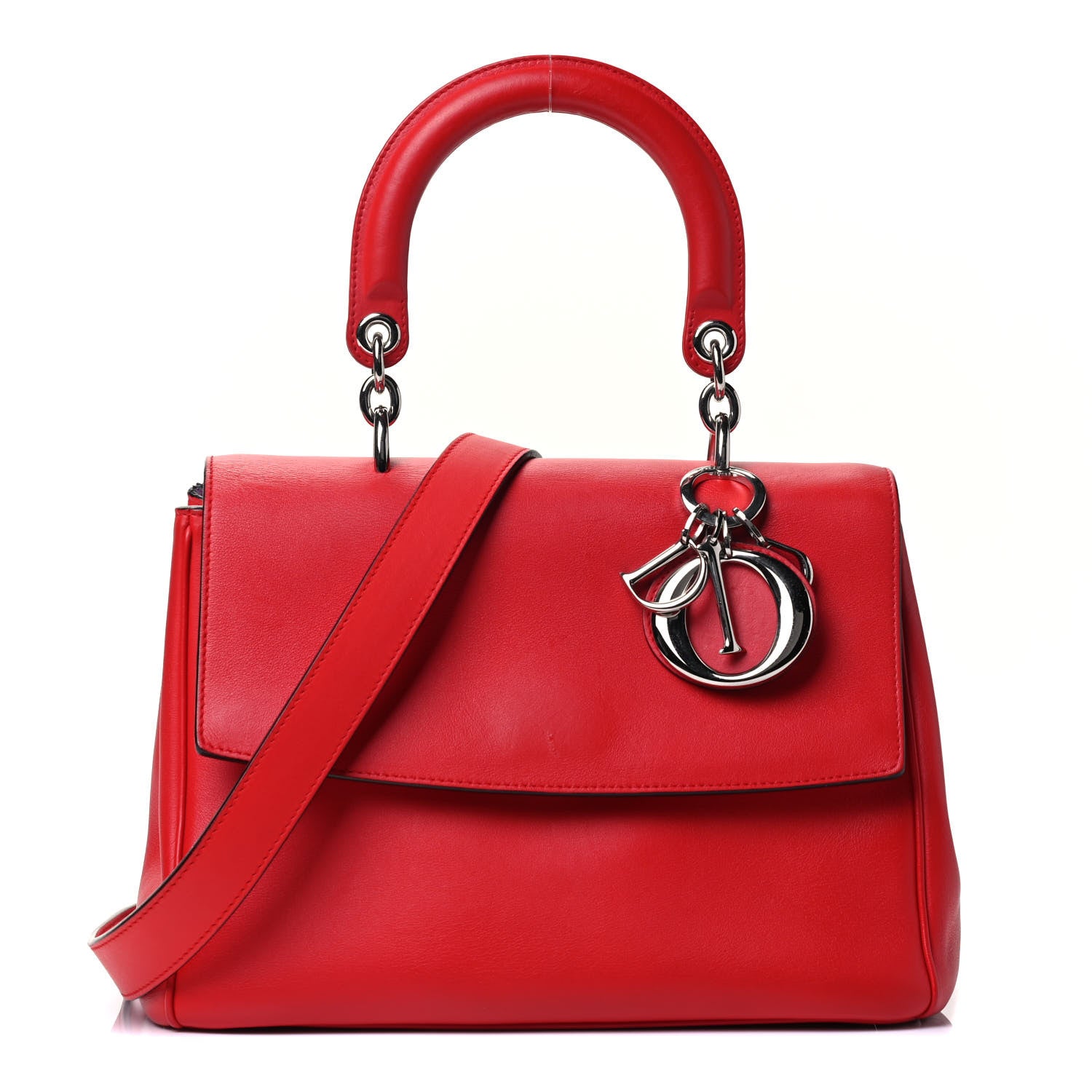 Christian Dior Smooth Calfskin Small Be Dior Flap Red 1 of 4