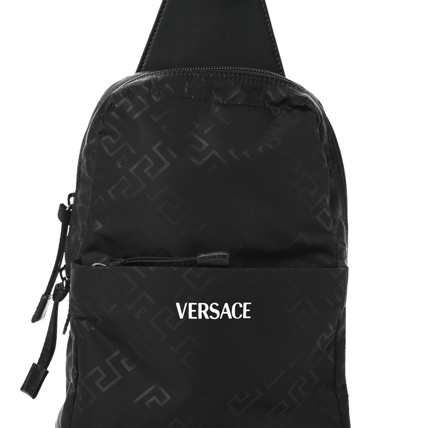 Nylon Sling Bag Black
